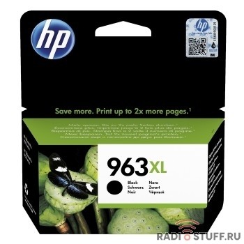 HP 3JA30AE Картридж струйный  963 черный (2000 стр.) {HP OfficeJet Pro 901x/902x/HP}