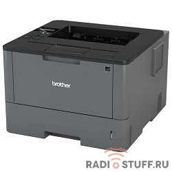 Brother HL-L5100DN Принтер, A4, 40 стр/мин, 256Мб, дуплекс, LAN, USB, старт.картридж 3000стр (HLL5100DNR1)