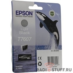 EPSON C13T76074010 SC-P600 Light Black (cons ink)