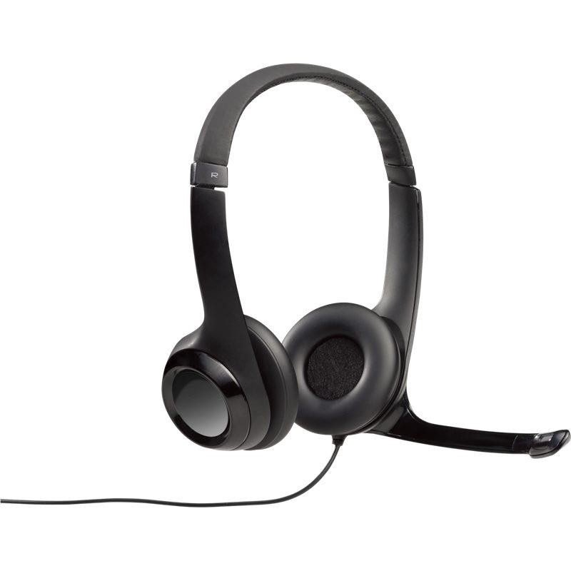 Гарнитура STEREO H390 BLACK 981-000803 LOGITECH
