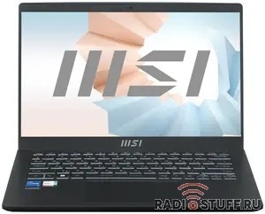 MSI Modern 14 C12M-262RU  [9S7-14J112-262] Black 14" {FHD i5-1235U/8Gb/256Gb SSD/W11Pro} 