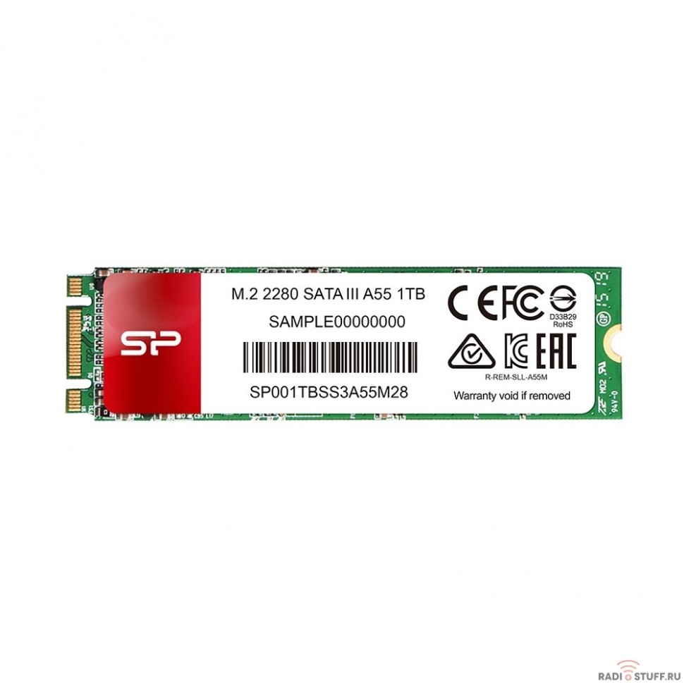 Silicon Power SSD 128Gb M.2 A55 SP128GBSS3A55M28