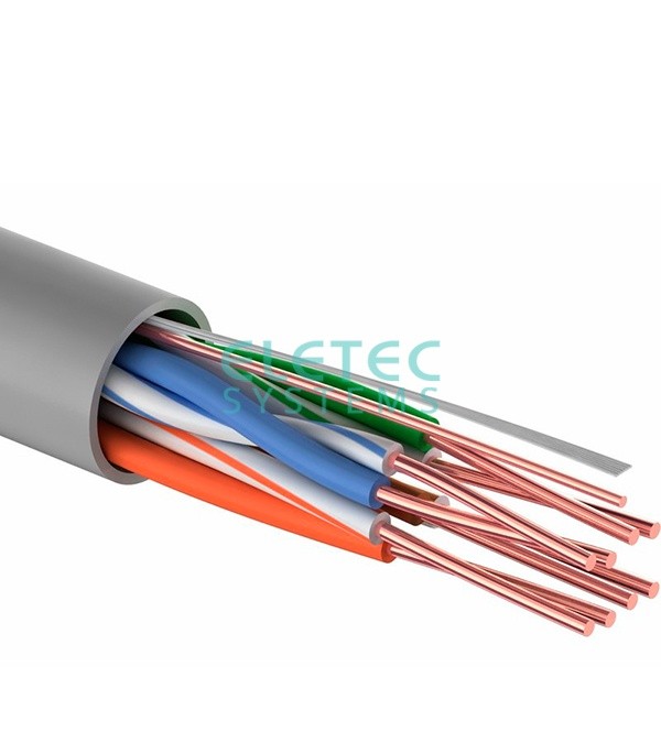 Кабель UTP 5E ETS 4x2xAWG25, эконом, 305 м, CCA (медь 20%)