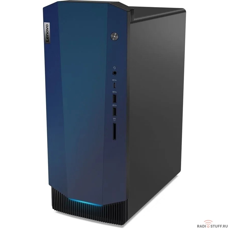 Lenovo IdeaCentreGaming 5Gen 6 Core i5-10400F/8GB/256GB SSD + 1TB HDD/GeForce GTX 1650 SUPER 4GB/Win 11 Home/NoODD/черный (90RE002GRS)