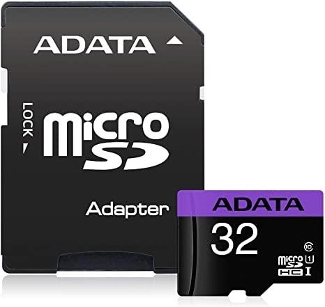 Карта памяти MICRO SDHC 32GB W/ADAP. AUSDH32GUICL10-RA1 ADATA