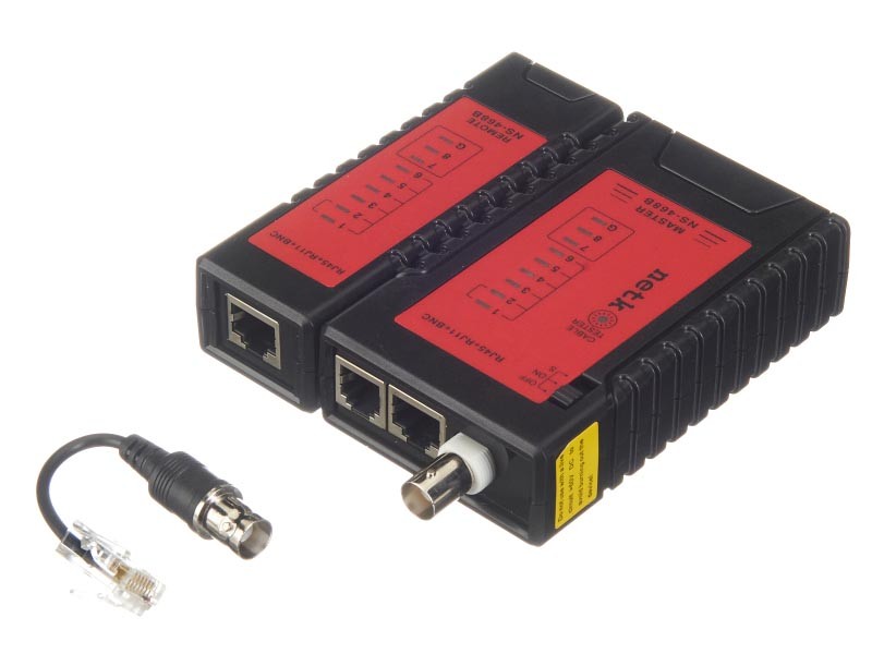 Кабельный тестер RJ45, RJ11, RJ12, BNC, Netko