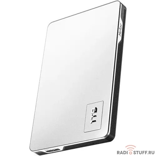 Netac Portable HDD 1TB USB 3.0  NT05K338N-001T-30SL K338 2.5" серебристый